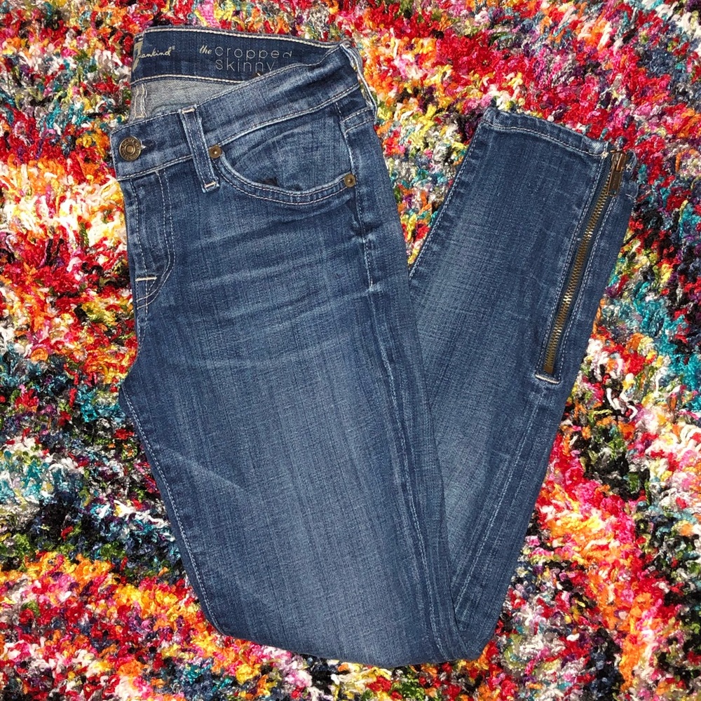 7 For All Mankind Cropped Skinny